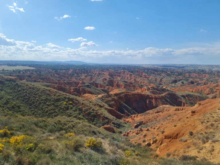 Montagnes ocres près de Teruel