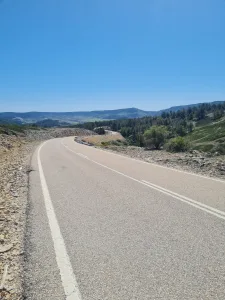 Bikepackers dans les Montanas Vacias