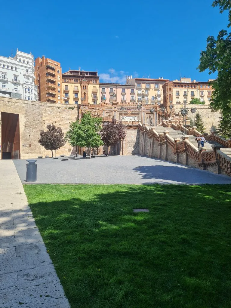 Escalier néo-mudéjar de Teruel