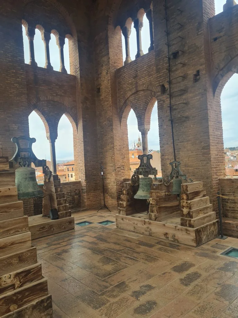 Clocher de la tour San Salvador à Teruel